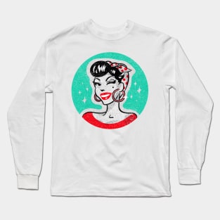 Retro Fashion Style Long Sleeve T-Shirt